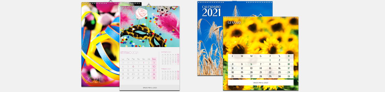 Stampa calendario da parete o da muro 2020 personalizzati online