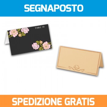 STAMPA SEGNAPOSTO PERSONALIZZATI