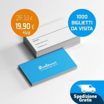 Offerta Biglietti da Visita 1000 copie