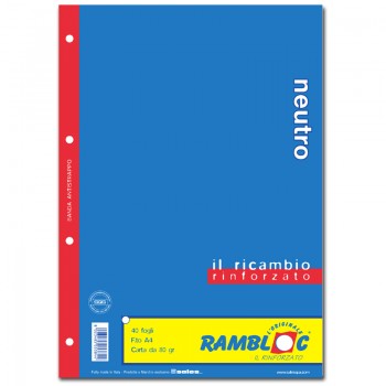 RICAMBIO BIANCO A4 NEUTRO