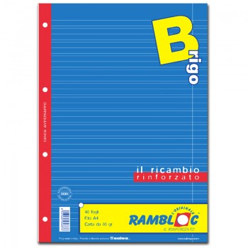 RICAMBIO BIANCO A4 RIGO B